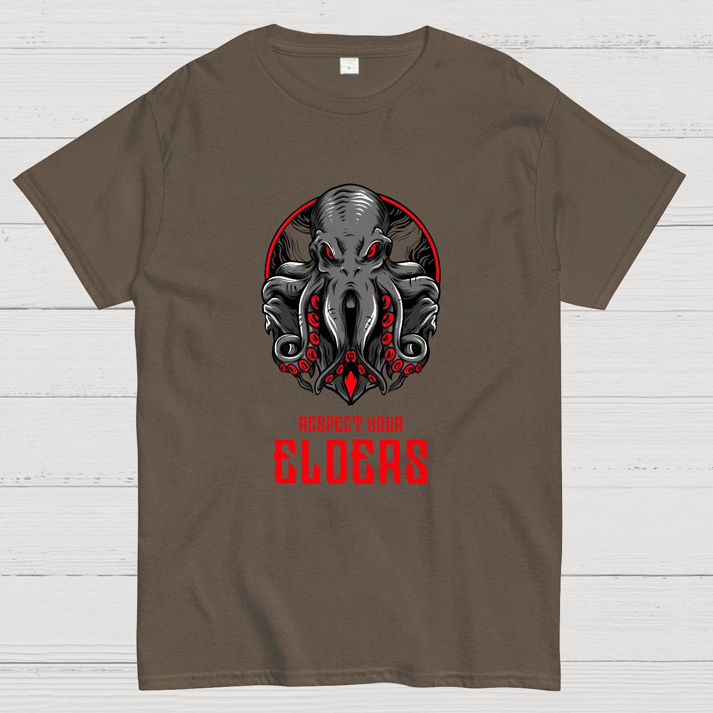 Respect Your Elders Mysterious Gangster Geek T-Shirt
