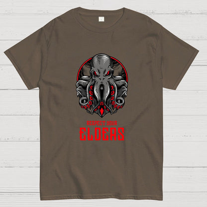 Respect Your Elders Mysterious Gangster Geek T-Shirt