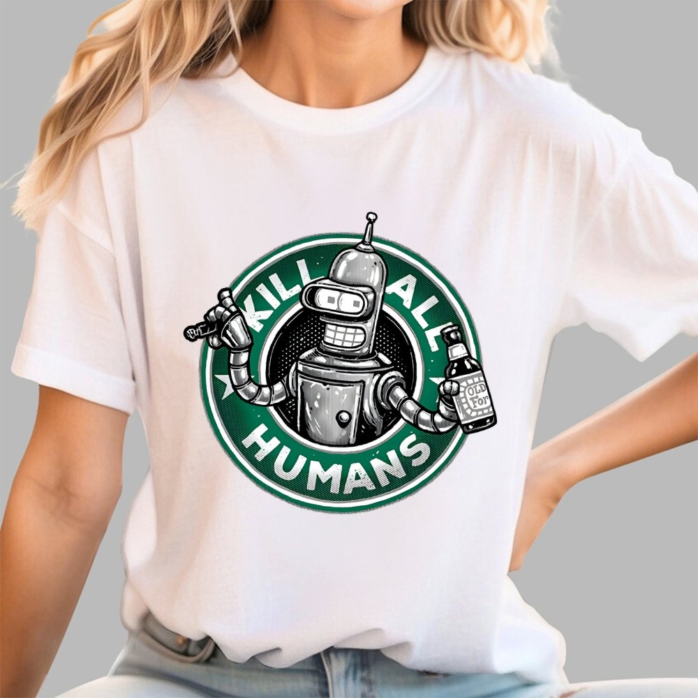 Machines VS. Humans Geek T-Shirt