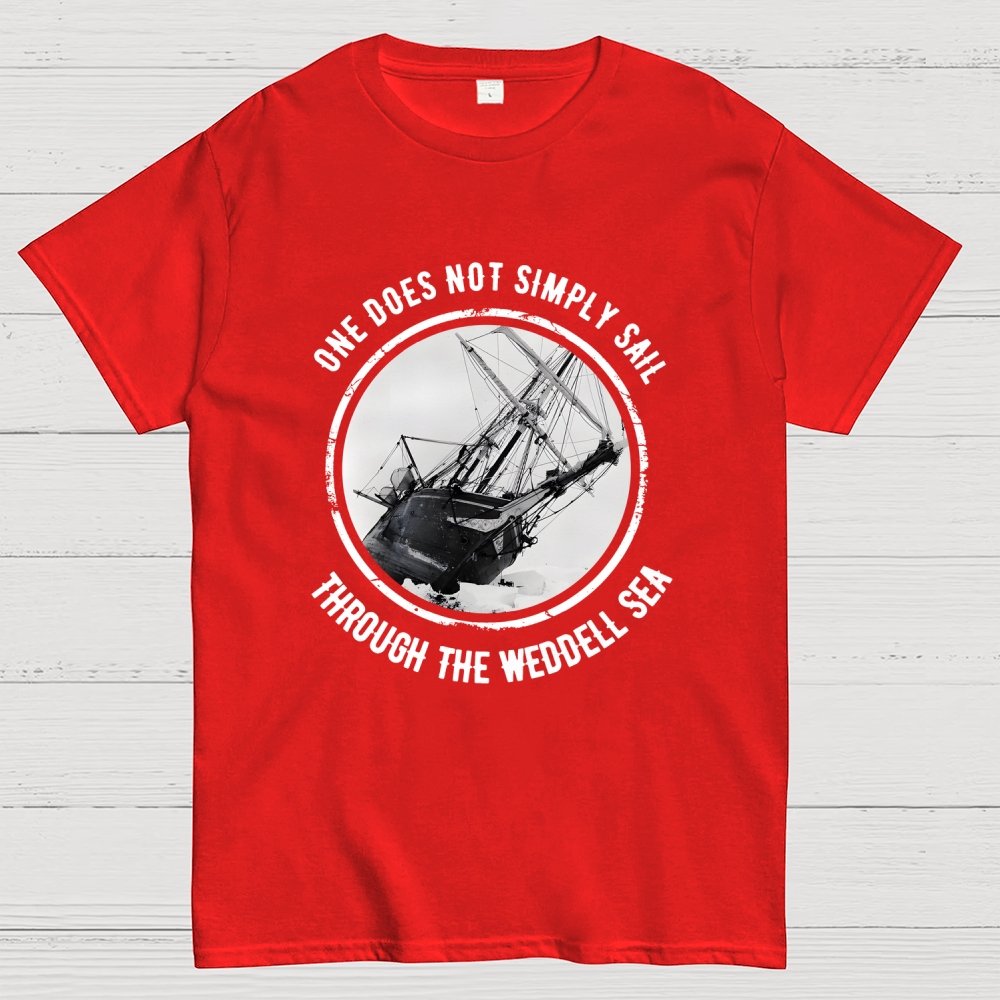 Shackleton Endurance Weddell Sea Geek T-Shirt