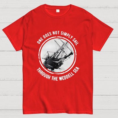 Shackleton Endurance Weddell Sea Geek T-Shirt
