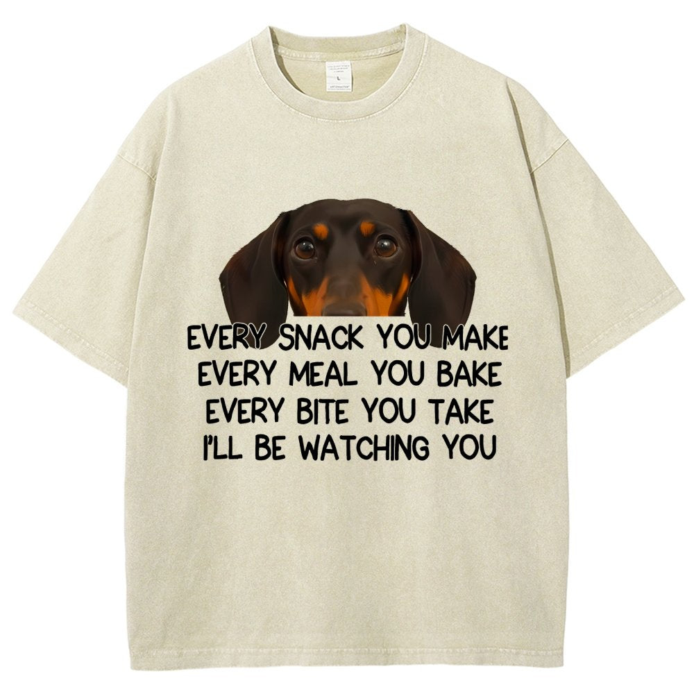Every Snack You Make Vintage Distressed T-shirt