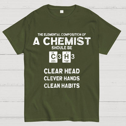 The Elemental C3H3 Geeky T-Shirt
