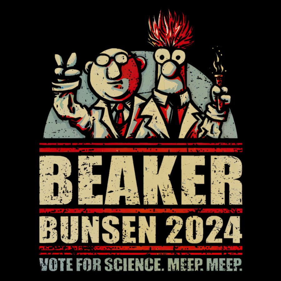 Vote For Science Geek Cotton Hoodie