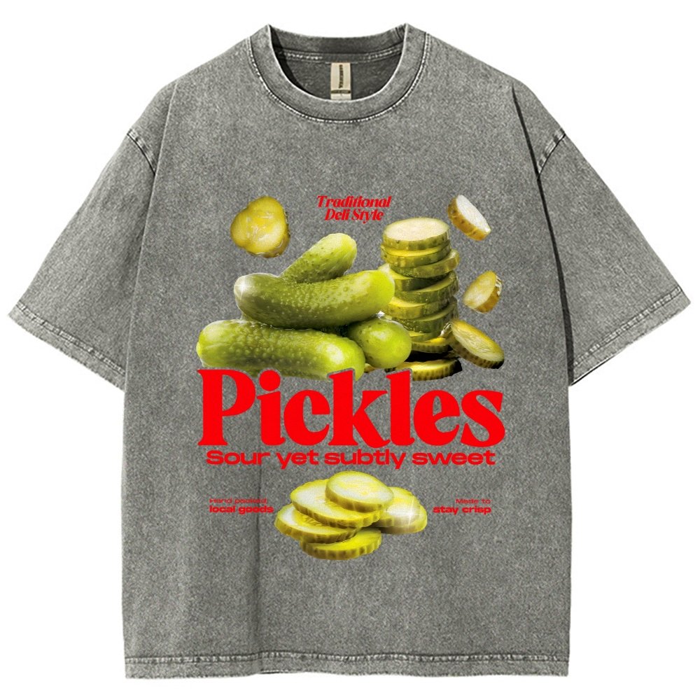 Retro Pickle Commercial Vintage Distressed T-shirt