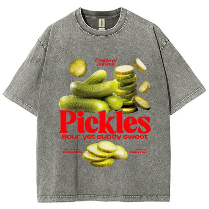 Retro Pickle Commercial Vintage Distressed T-shirt
