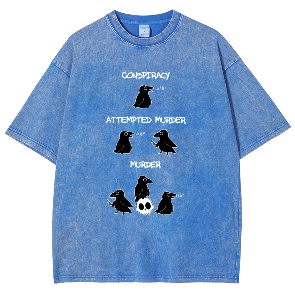 From Conspiracy To Murder Vintage Distressed T-shirt