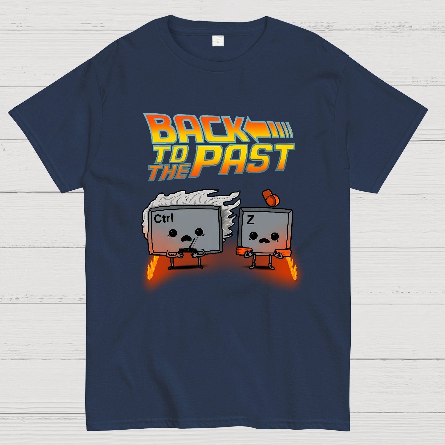 Back To The Past Geek T-Shirt