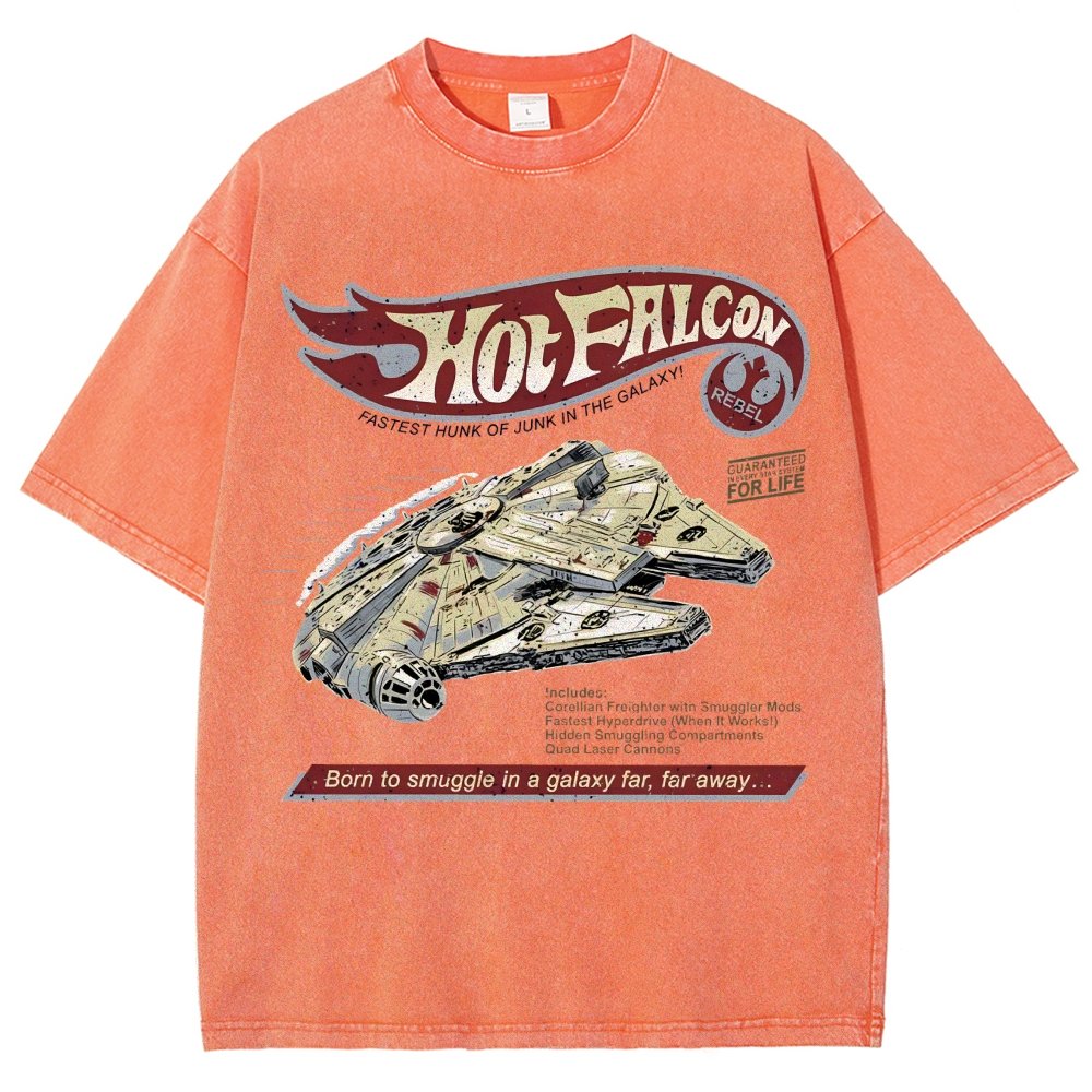 Hot Falcon Vintage Distressed T-shirt