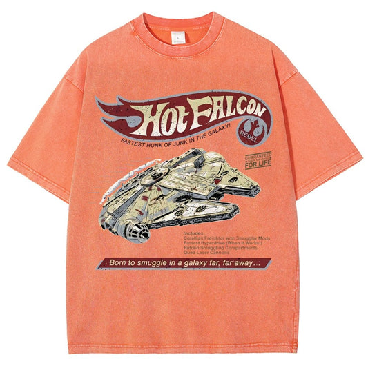 Hot Falcon Vintage Distressed T-shirt
