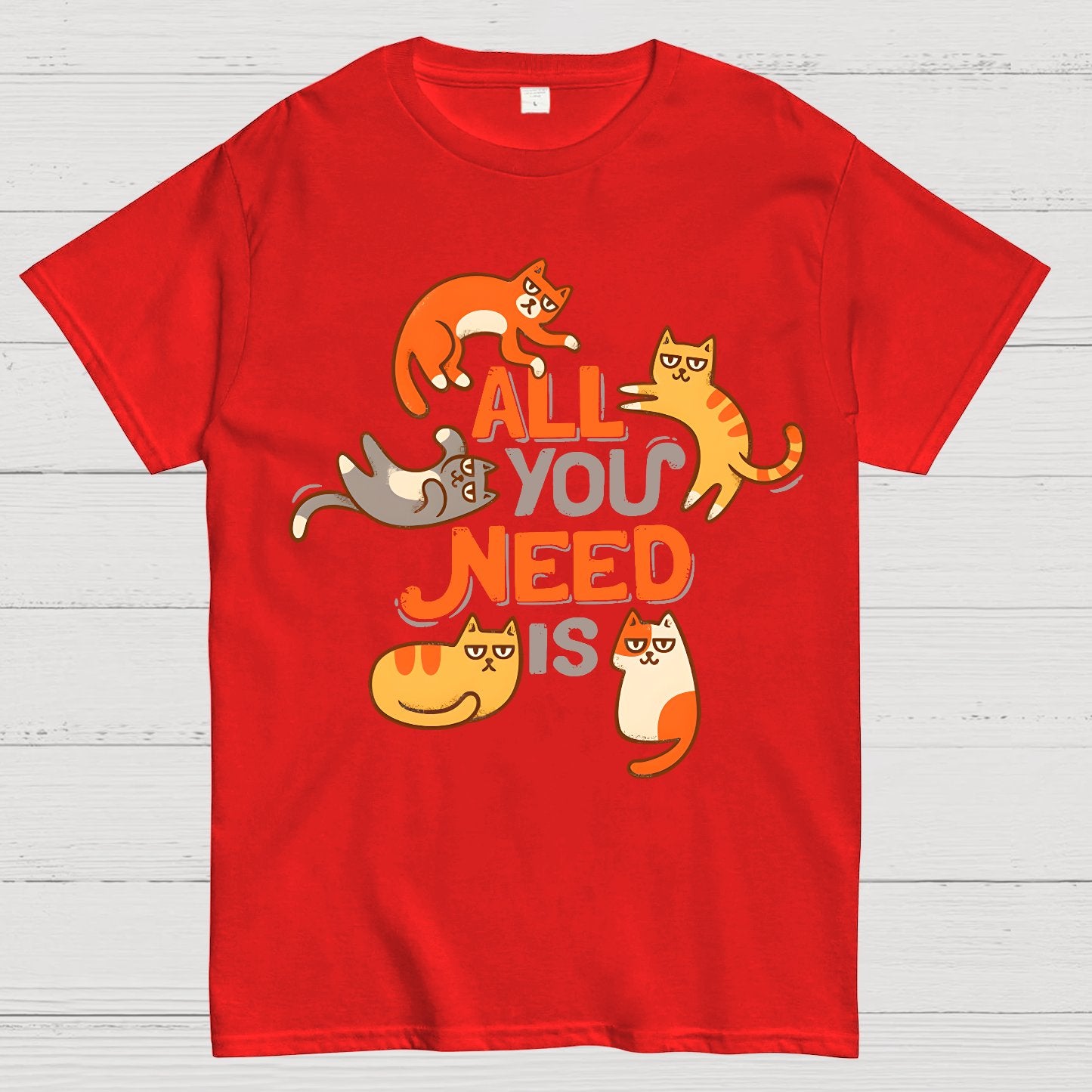 All You Need Is Cat Geek T-Shirt