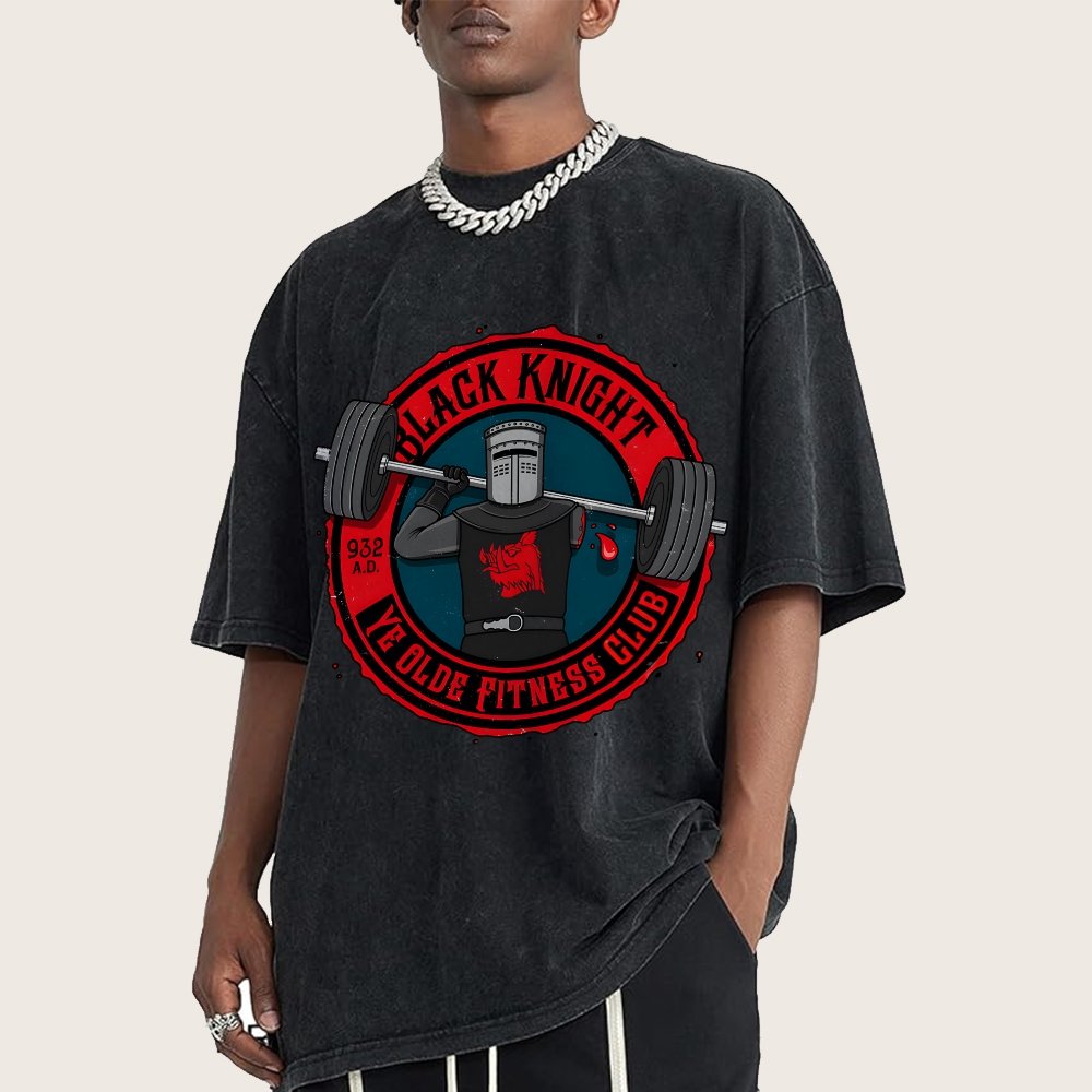 Ye Olde Fitness Club Vintage Distressed T-shirt