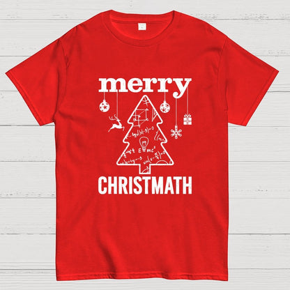 Merry Christmas Christmas Math Jokes Geek T-Shirt