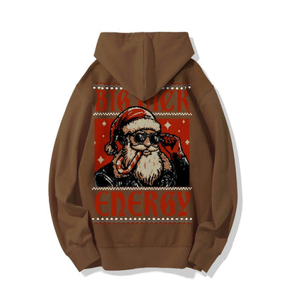 Big Nick Energy Printed Back Unisex Cotton Hoodie