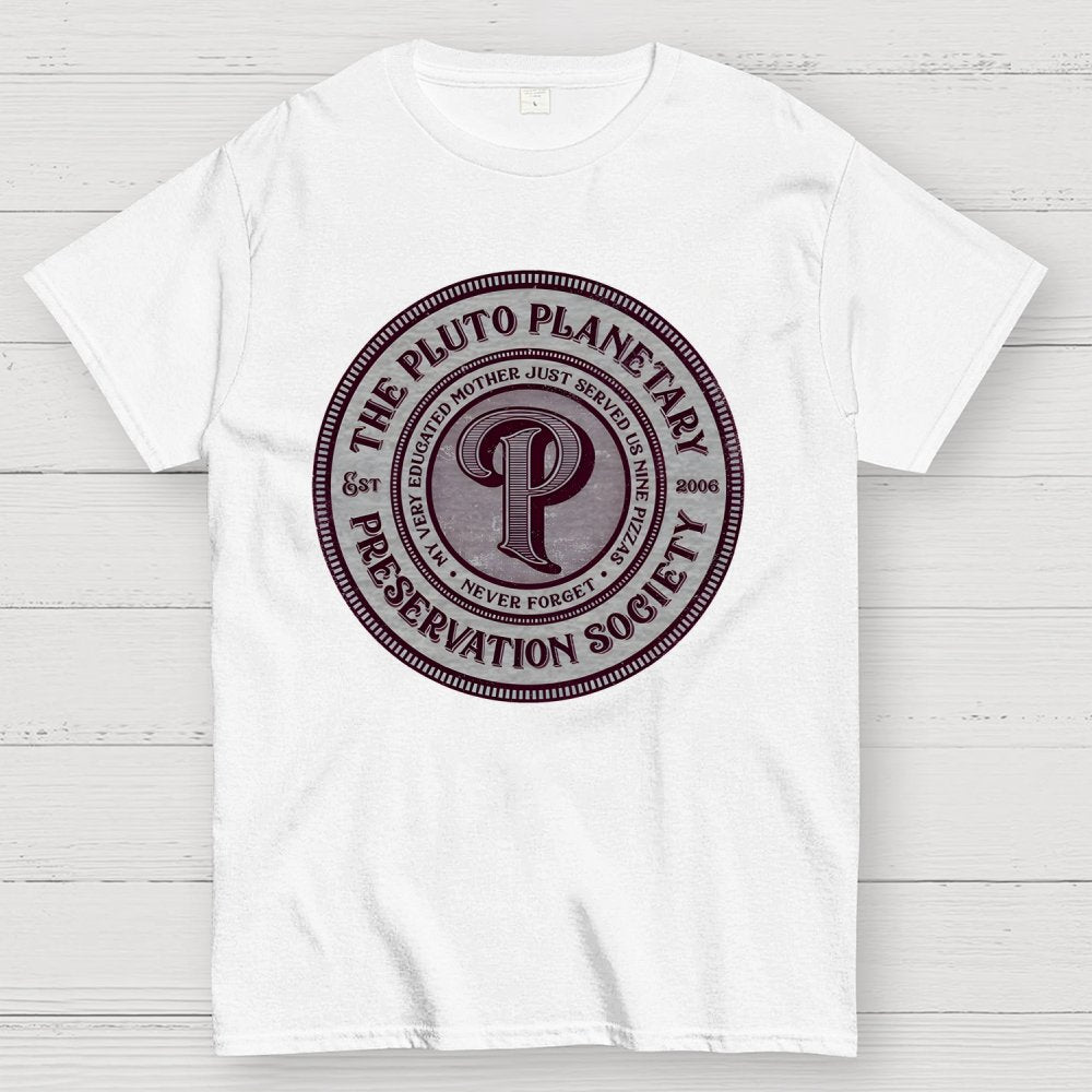 The Pluto Preservation Society Geek T-Shirt