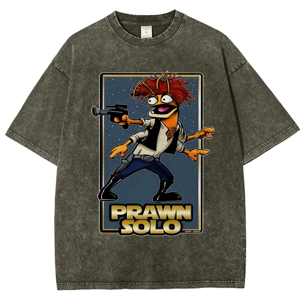 Prawn Hero Vintage Distressed T-shirt