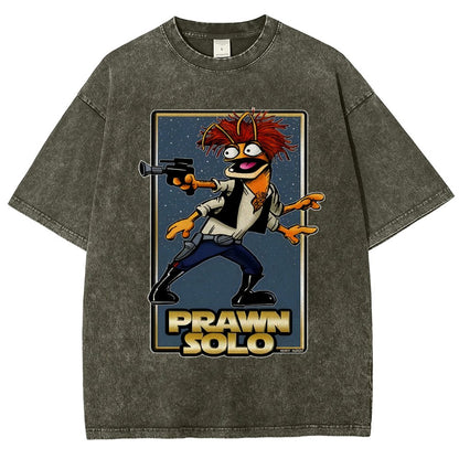 Prawn Hero Vintage Distressed T-shirt