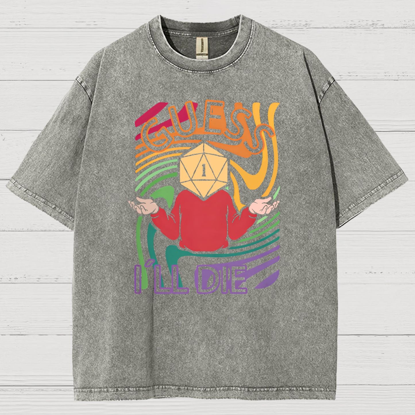 Guess I Will Die Vintage Distressed T-shirt