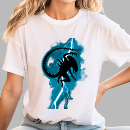 The Mysterious Creature Was Electrocuted. Geek T-Shirt