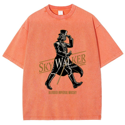 Keep Sky Walking Vintage Distressed T-shirt
