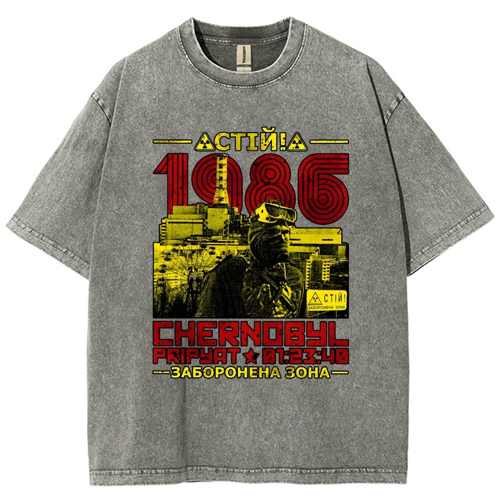 Chernobyl 1986 Vintage Distressed T-shirt