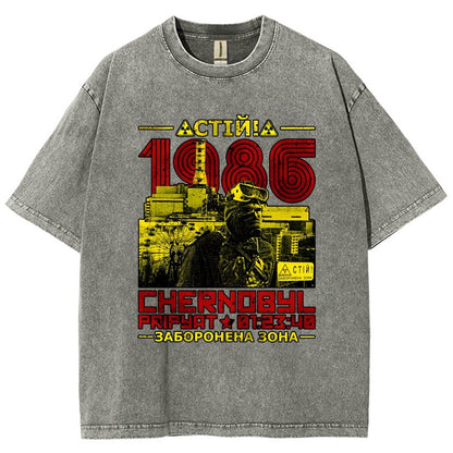 Chernobyl 1986 Vintage Distressed T-shirt