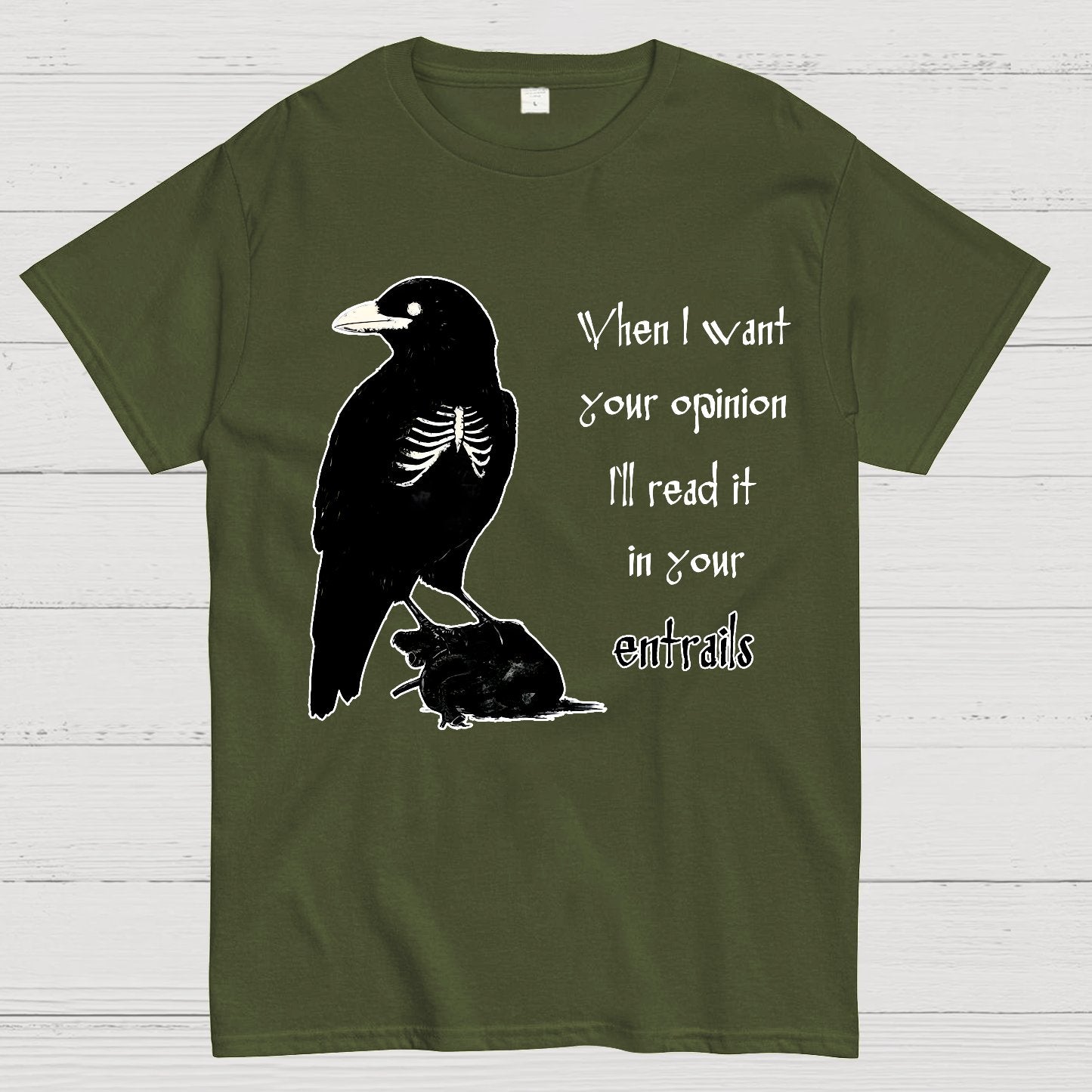 When I want your opinion Geek T-Shirt