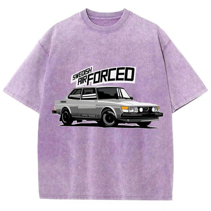 Sweoish Airforced Vintage Distressed T-shirt