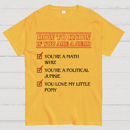 Nerd Checklist T-Shirt