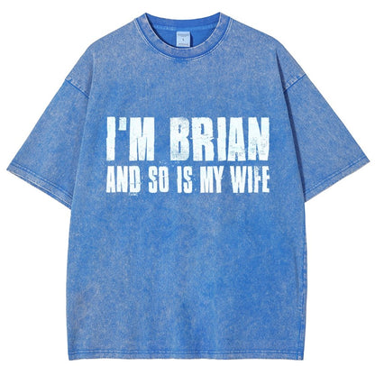 I'm Fred And So Is My Wife Vintage Distressed T-shirt