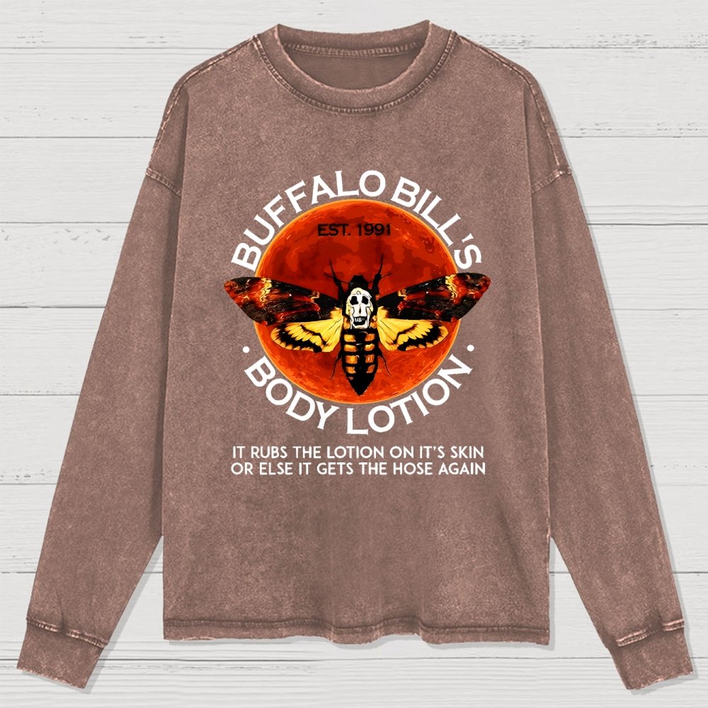 Wild Bill's Body Lotion Washed Long Sleeve Tee 2509001467