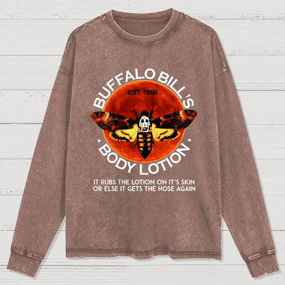 Wild Bill's Body Lotion Washed Long Sleeve Tee 2509001467