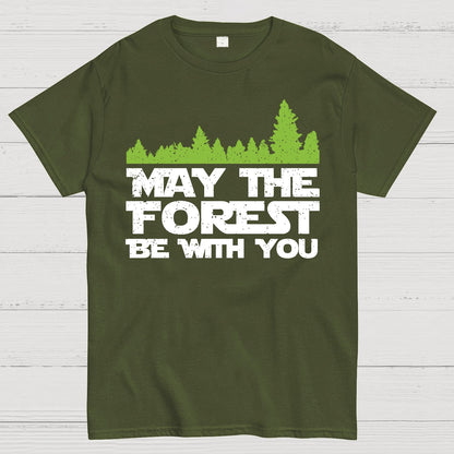 May The Forest Be With You Geeky T-Shirt