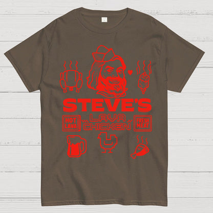 Steve's Lava Chicken Geek T-Shirt