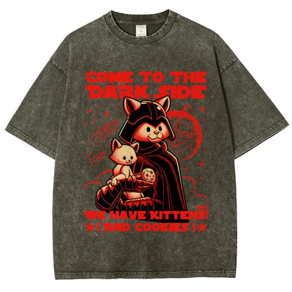 We Have Kittens and Cookies Vintage Distressed T-shirt