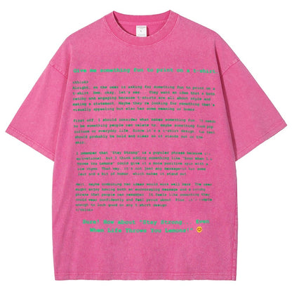 DeepSeek-R1 is Not Good at T-shirts Vintage Distressed T-shirt