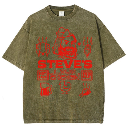 Steve's Lava Chicken Vintage Distressed T-shirt