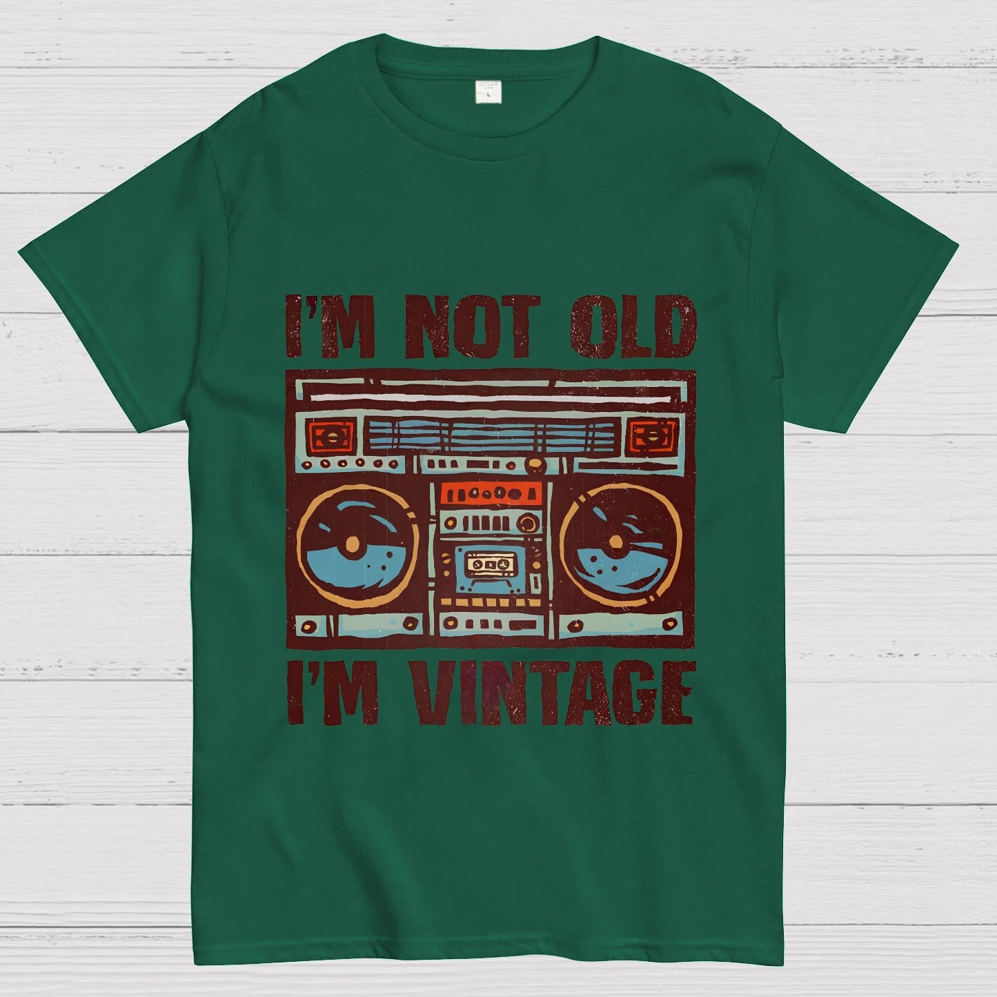 I Am Vintage Geek T-Shirt
