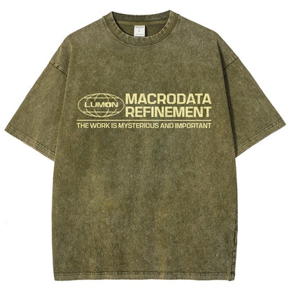The Work Is Mysterious And Important Vintage Distressed T-shirt