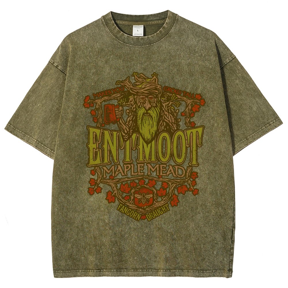 Enchanted Maple Mead Vintage Distressed T-shirt