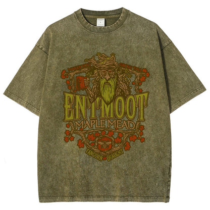 Enchanted Maple Mead Vintage Distressed T-shirt