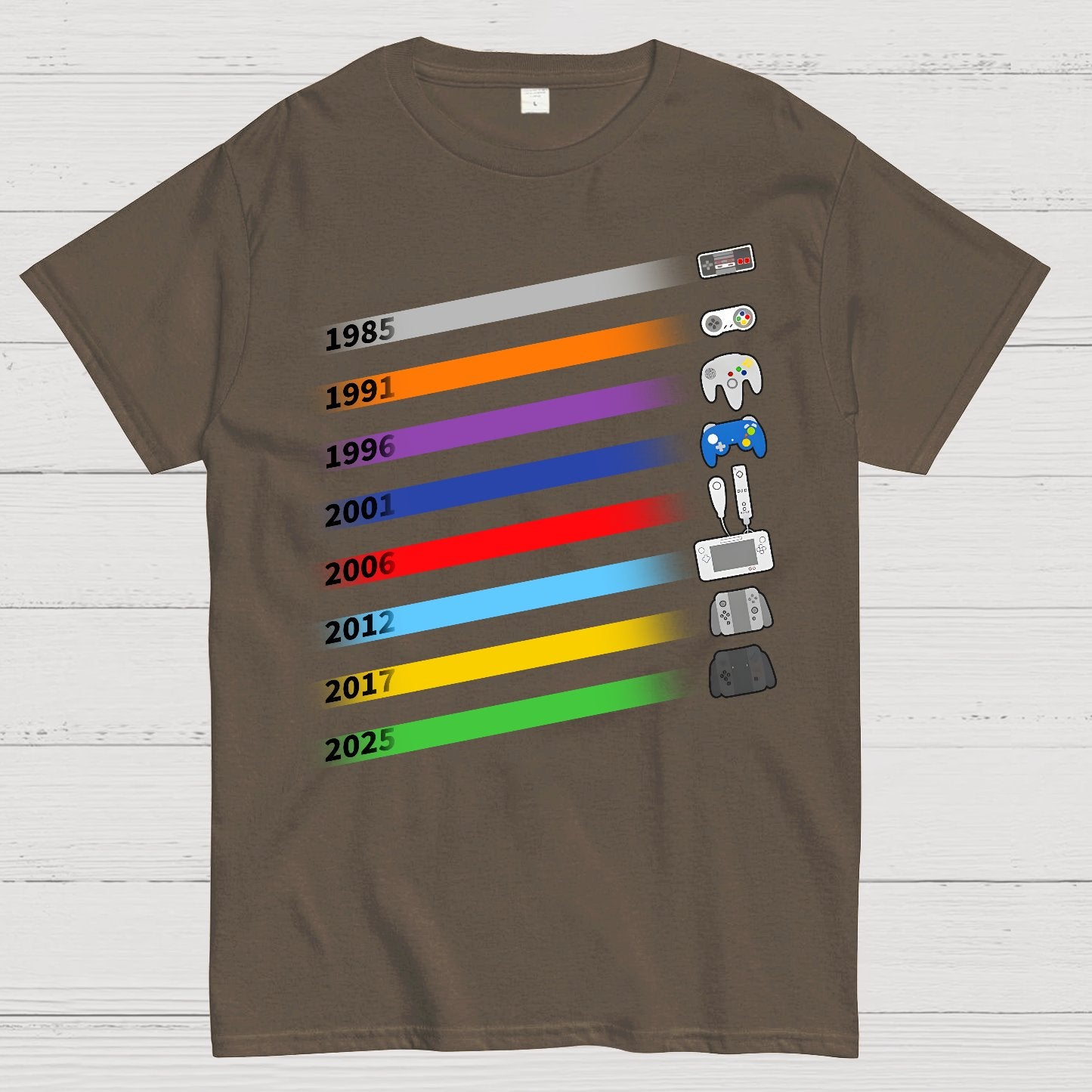 Console Evolution Geek T-Shirt