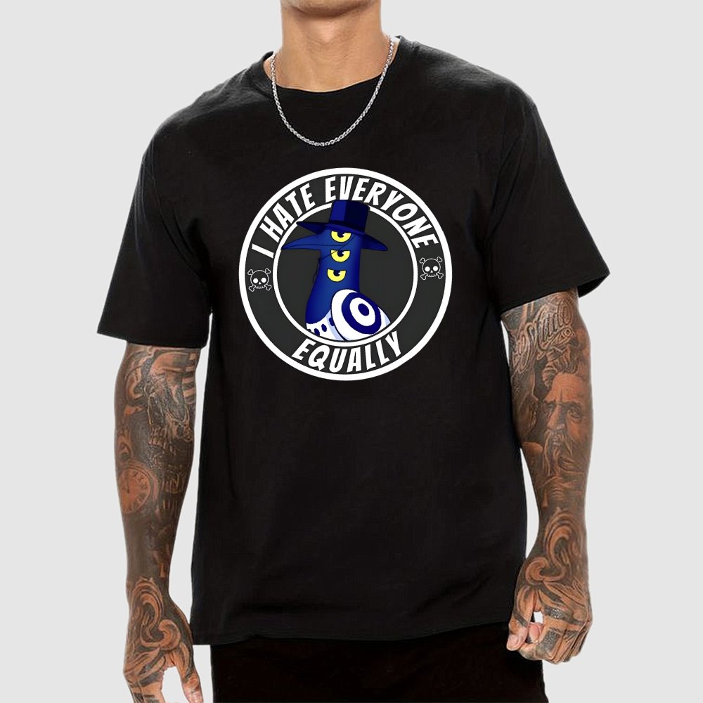 I Hate Everyone Equally Geek T-Shirt