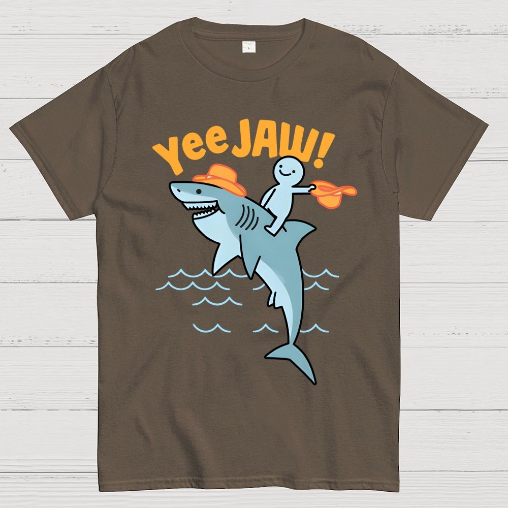 Yee Jaw! Shark Week Geek T-Shirt