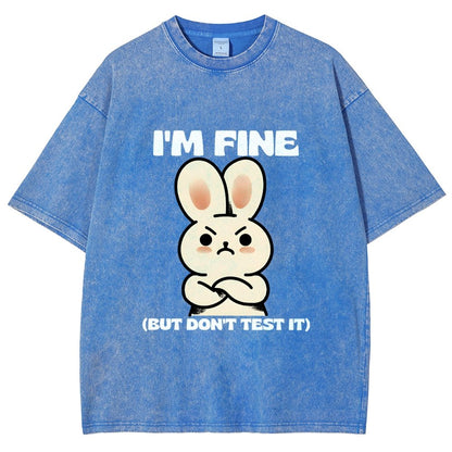 I'm Fine... Vintage Distressed T-shirt