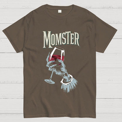 Funny Momster Design Halloween Art Geek T-Shirt