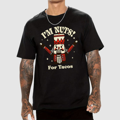Nuts for Tacos Geek T-Shirt