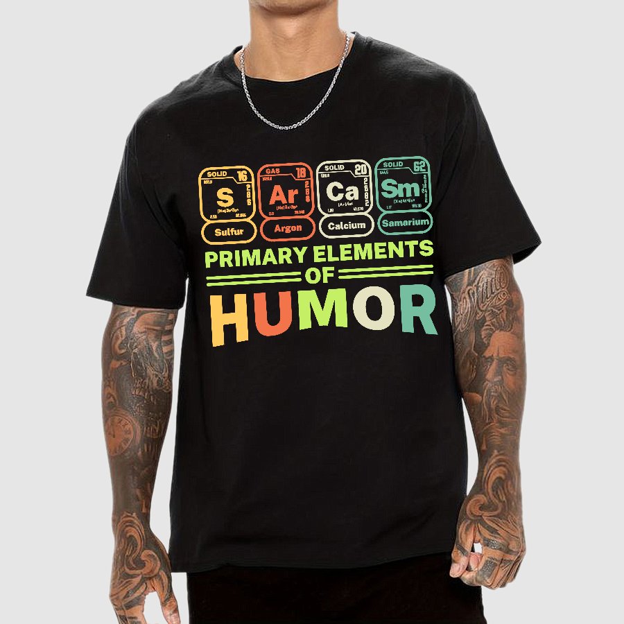 Primary Elements Of Humor Geek T-Shirt