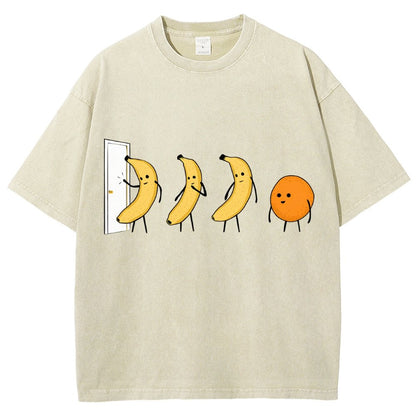 Knock Knock Funny Vintage Distressed T-shirt