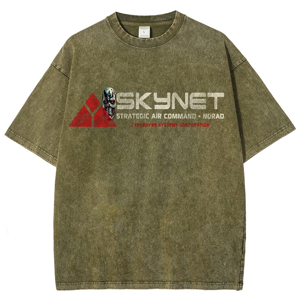 Cybernet SAC NORAD Vintage Distressed T-shirt